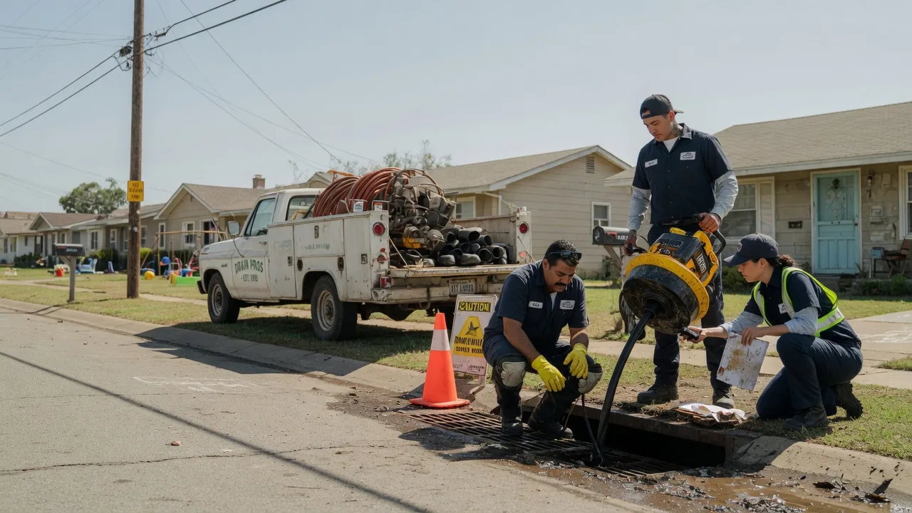 Drain Cleaning in Oilton, OK near me